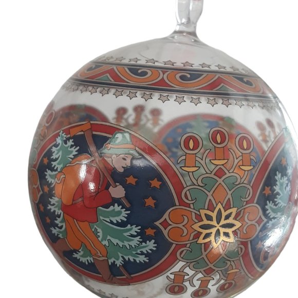 Hutschenreuther Crystal Christmas Ball Ornament. 2002. Austria - Picture 4 of 5